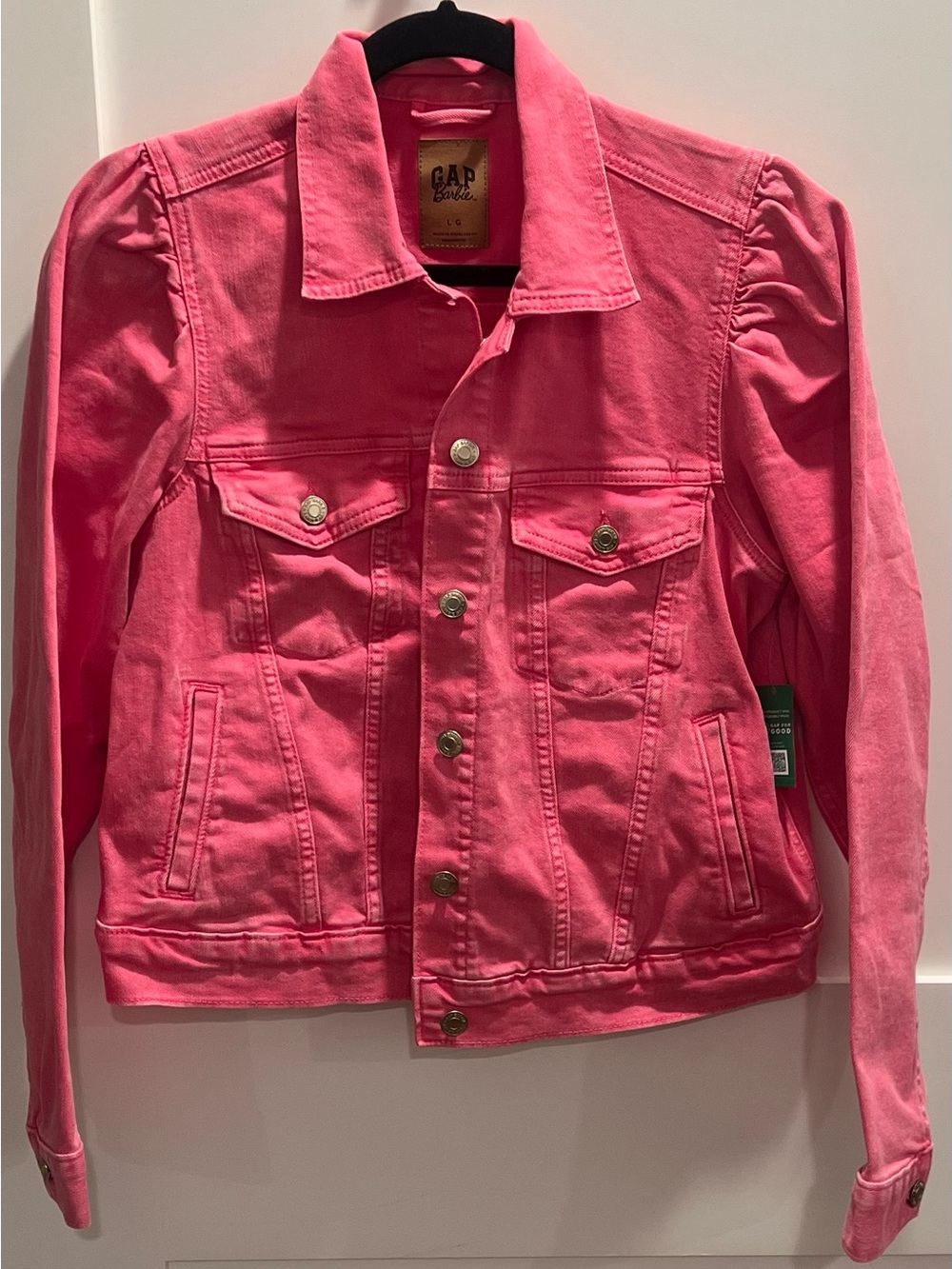 GAP Pink "Barbie" Denim Jacket